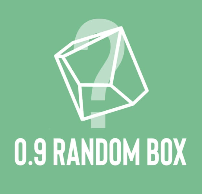 0.9 RANDOM BOX 랜덤박스